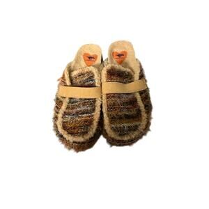 Rocket Dog Artic Brown Shearling Mule - Women's Size 9 - EUC